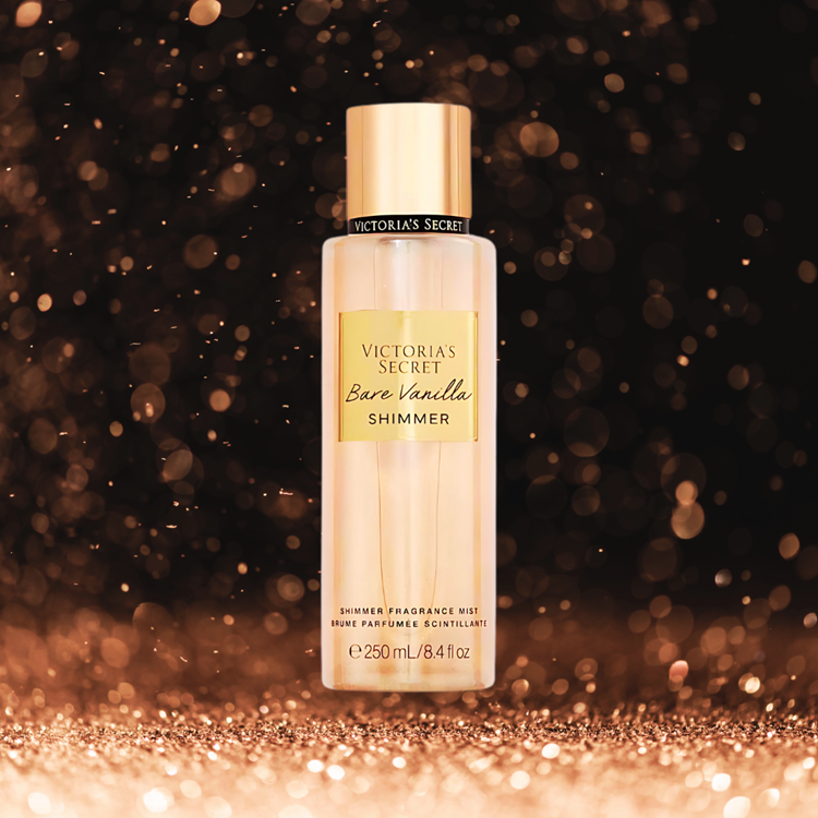 Victoria's Secret Bare Vanilla Shimmer – spray parfumat pentru corp 250ml