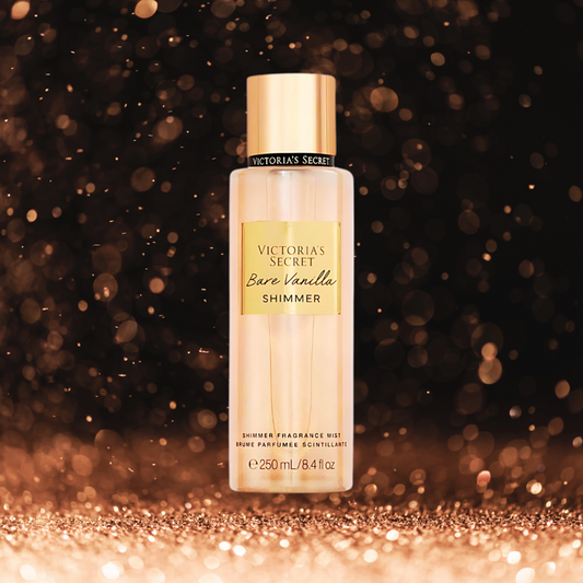 Victoria's Secret Bare Vanilla Shimmer – spray parfumat pentru corp 250ml
