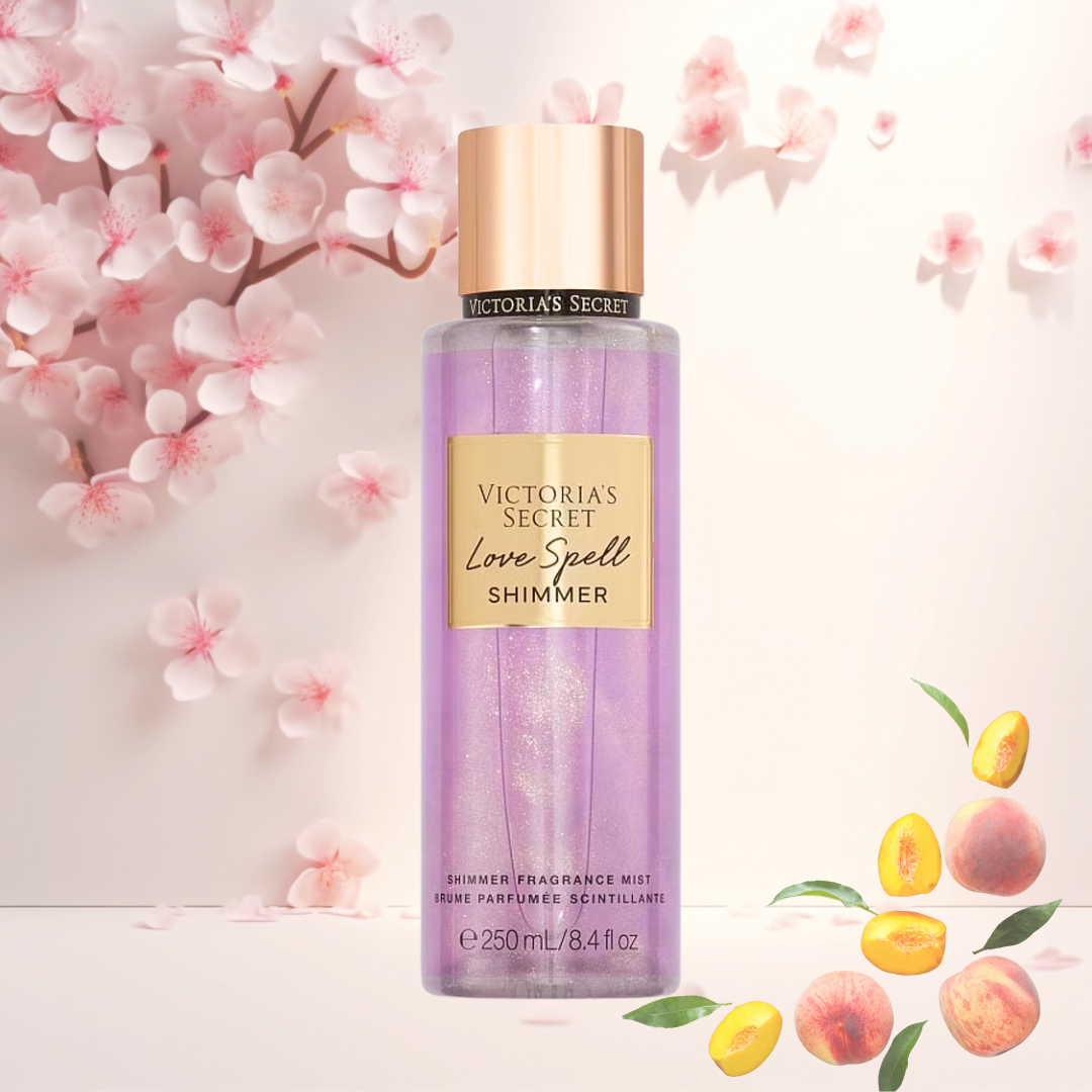 Victoria's Secret Love Spell Shimmer – spray parfumat pentru corp 250ml