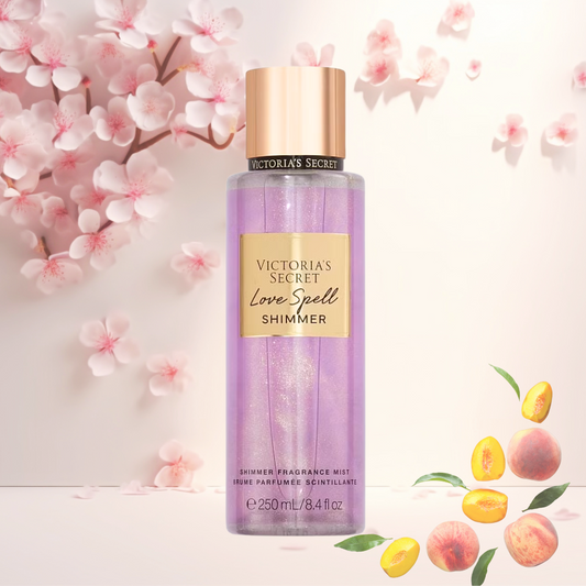 Victoria's Secret Love Spell Shimmer – spray parfumat pentru corp 250ml