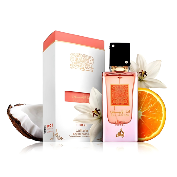 Lattafa Ana Abiyedh Coral EDP 60ml