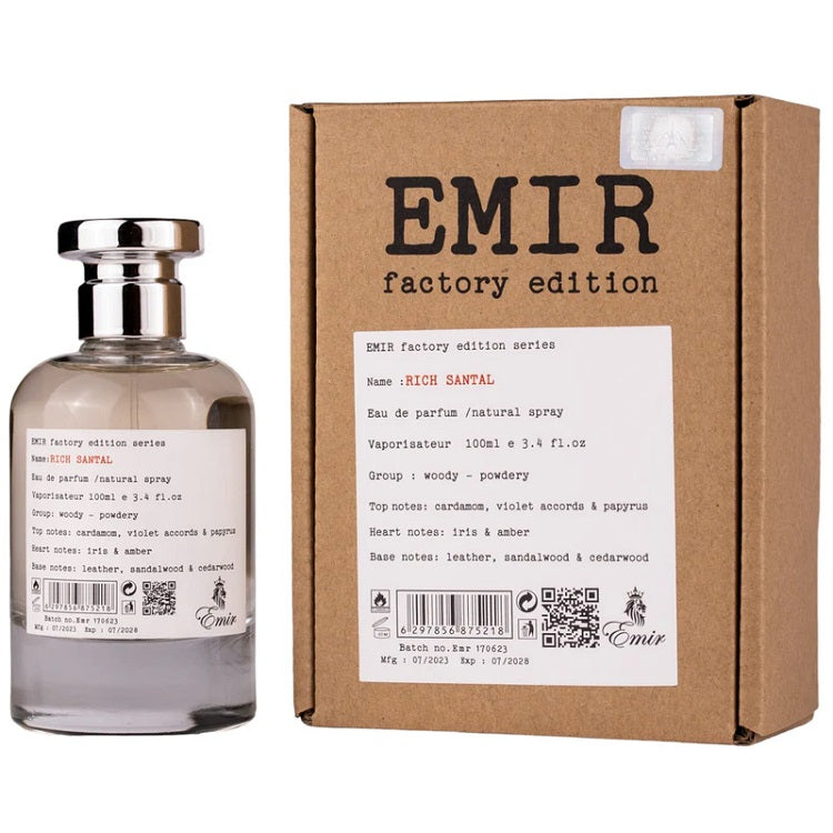 Emir Rich Santal Factory Edition EDP 100ml