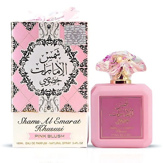 Ard Al Zaafaran Shams Al Emarat Khususi Pink Blush EDP 100ml