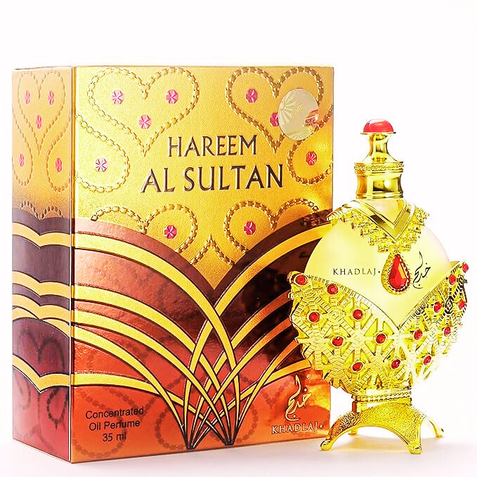 Khadlaj Hareem al Sultan Gold ulei de parfum concentrat 35ml + EDP 20ml